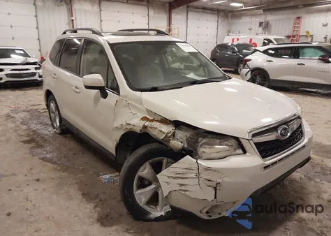 2016 Subaru Forester 2.5I Premium из США, поврежденный, VIN JF2SJAFC4GH412285